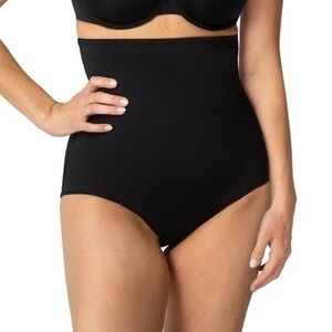 Anti x Proof Hi-Waisted Smoothing Shaping Panty sz Large NEW # C904